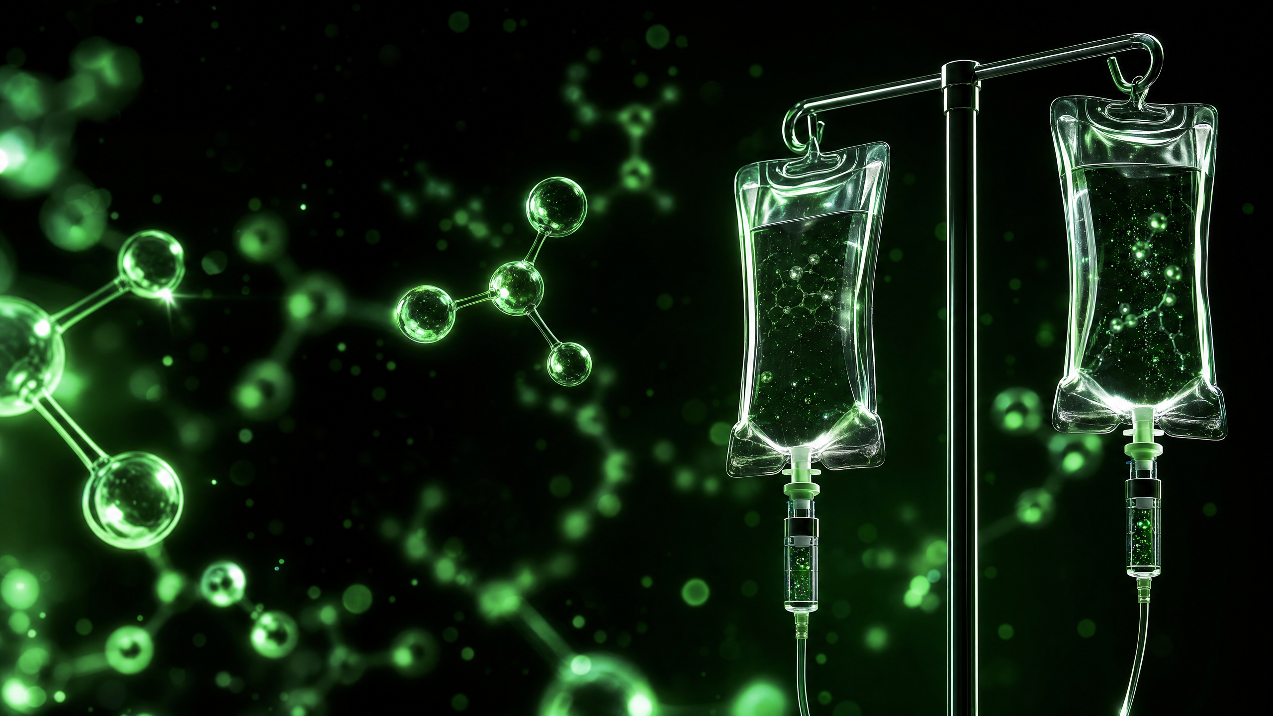 IV Peptide Therapy molecular visualization
